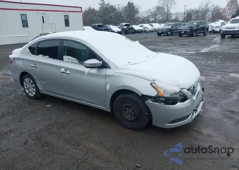 2014 Nissan Sentra S from USA, damaged, VIN 3N1AB7APXEY253622